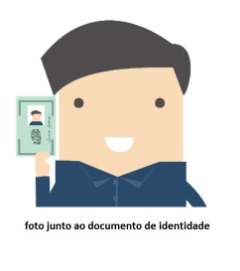 Foto com documento